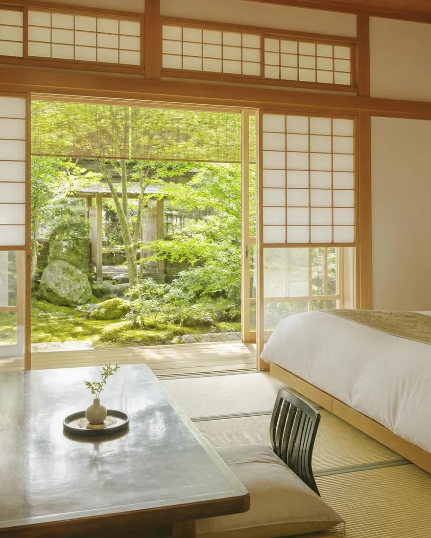 Ryokan with private onsen in Kyoto, Japan — 5-star luxury stay booked by Voyalys